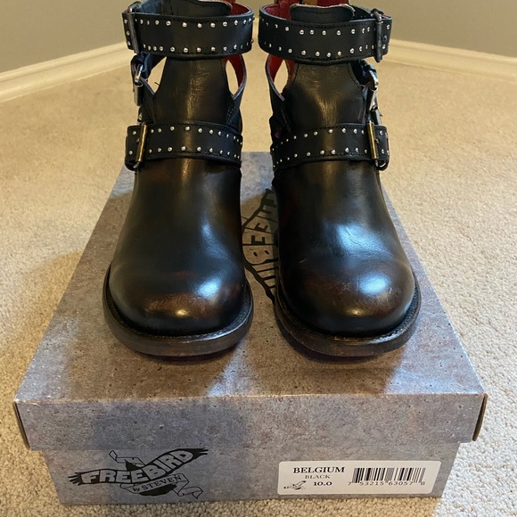 NIB Freebird Belgium Black size 10 - Picture 6 of 12